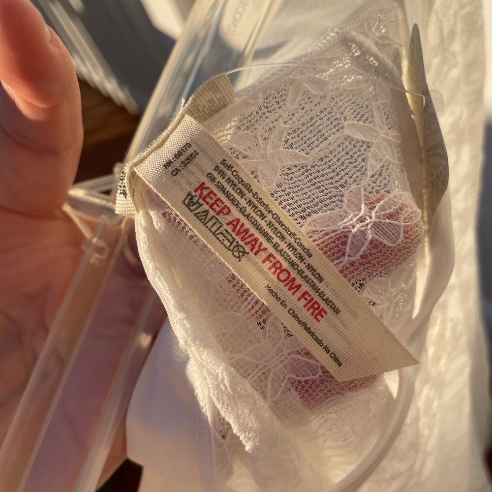 NWT Free People Intimately|KISS KISS HALF SLIP Maxi skirt Shear lace XL Festival - Picture 8 of 8